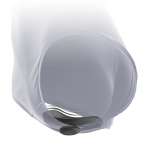 BLACK&SILVER - PRESTON RECHARGEABLE SILICONE VIBRATOR PANTIE BLACK