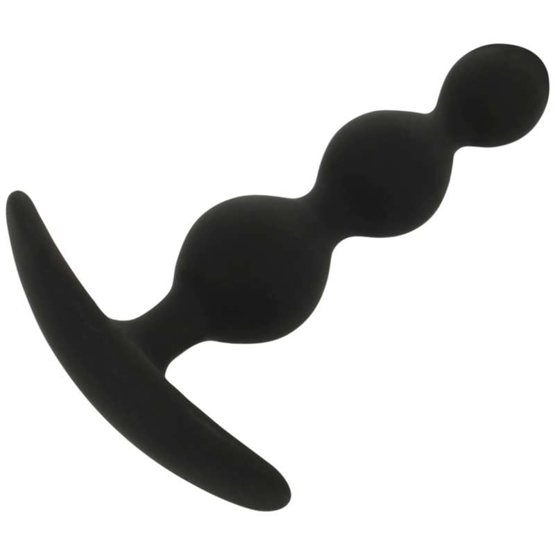 BLACK&SILVER - RUPERT ANAL BALL CHAIN 10 CM BLACK&SILVER - RUPERT ANAL BALL CHAIN 10 CM