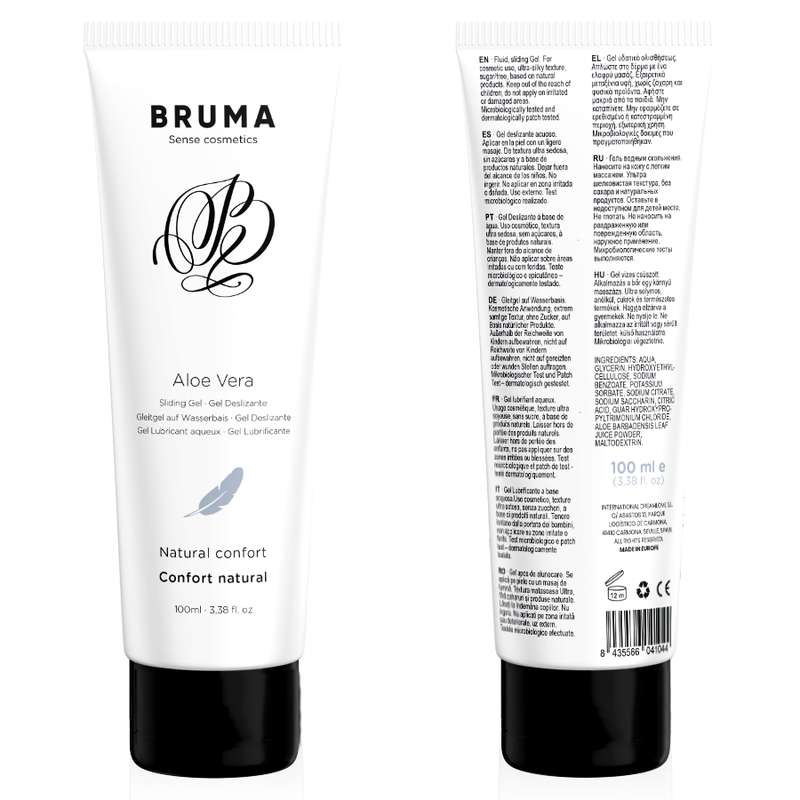BRUMA - ALOE VERA SLIDING GEL NATURAL CONFORT 100 ML BRUMA - ALOE VERA SLIDING GEL NATURAL CONFORT 100 ML