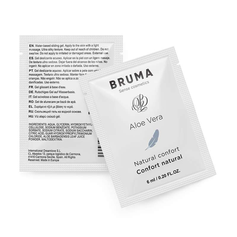 BRUMA - ALOE VERA SLIDING GEL NATURAL CONFORT 6 ML BRUMA - ALOE VERA SLIDING GEL NATURAL CONFORT 6 ML