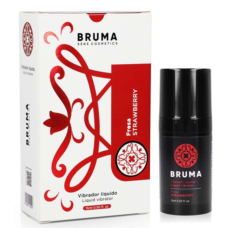BRUMA - LIQUID VIBRATOR ULTRA SLIDING STRAWBERRY 15 ML BRUMA - LIQUID VIBRATOR ULTRA SLIDING STRAWBERRY 15 ML