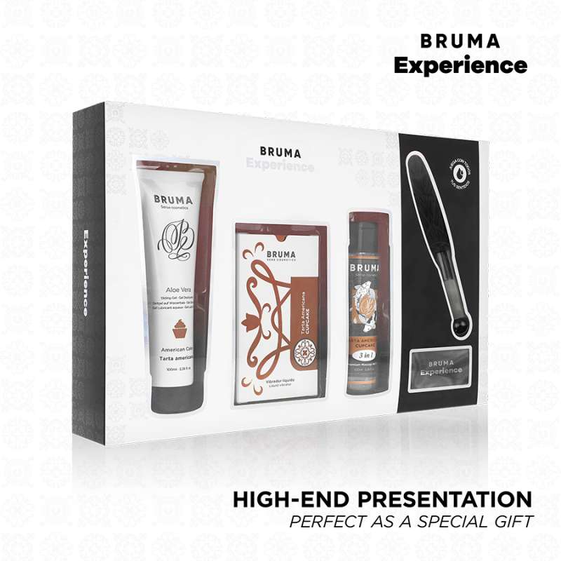 BRUMA XPERIENCE - SWEET TEMPTATION KIT VIBRO-ORGASMIC AMERICAN CAKE BRUMA XPERIENCE - SWEET TEMPTATION KIT VIBRO-ORGASMIC AMERICAN CAKE