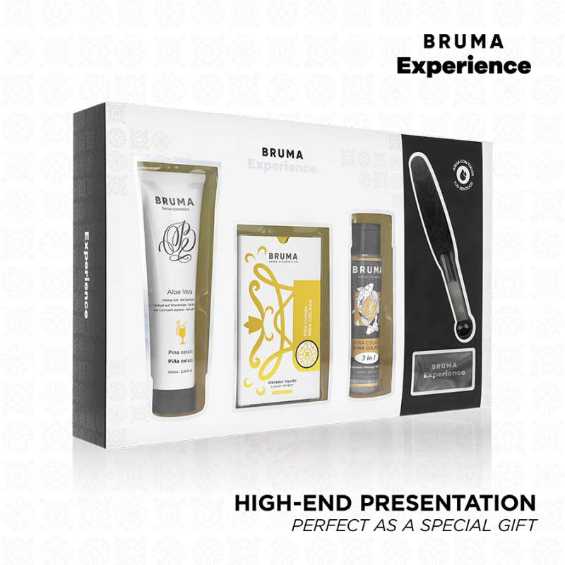 BRUMA XPERIENCE - VIBRO-ORGASMIC PINA COLADA SWEET TEMPTATION KIT BRUMA XPERIENCE - VIBRO-ORGASMIC PINA COLADA SWEET TEMPTATION KIT