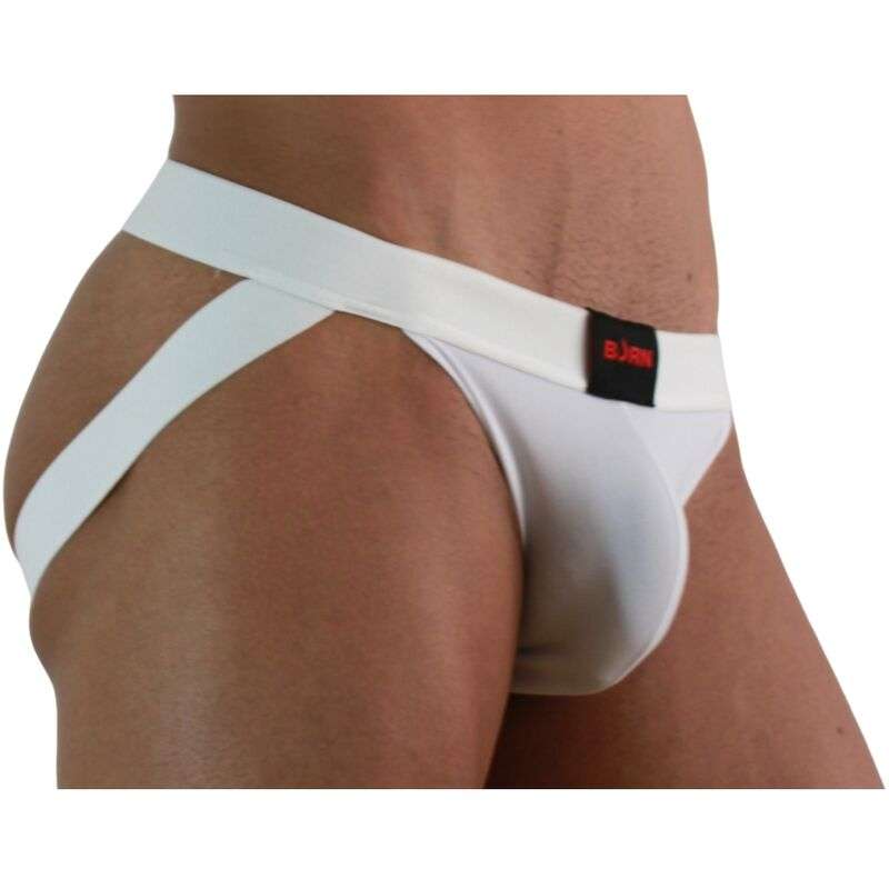 BURN - 007 JOCK LYCRA WHITE M BURN - 007 JOCK LYCRA WHITE M