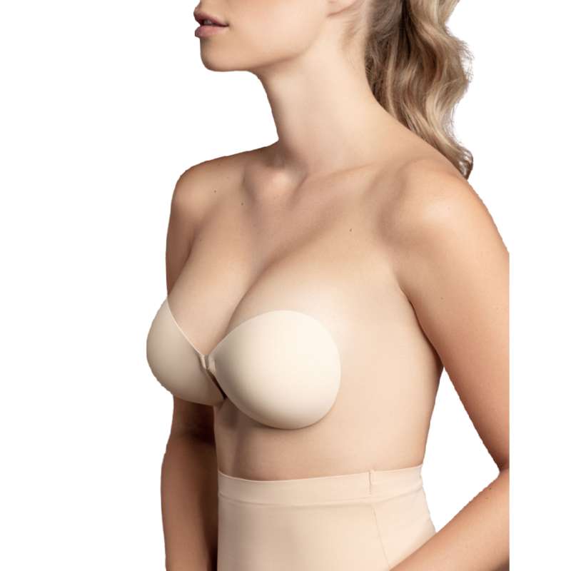 BYE-BRA - BRA INVISIBLE BEIGE CUP C BYE-BRA - BRA INVISIBLE BEIGE CUP C