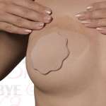 BYE-BRA - BREASTS ENHANCER + NIPPLE COVERS SILK CUP A/C