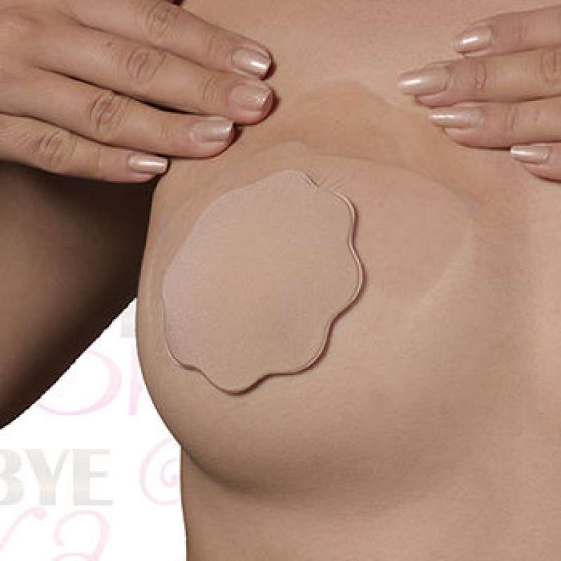 BYE-BRA - BREASTS ENHANCER + NIPPLE COVERS SILK CUP D/F BYE-BRA - BREASTS ENHANCER + NIPPLE COVERS SILK CUP D/F