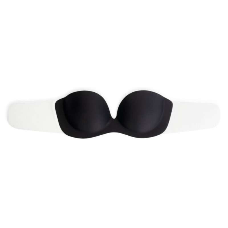 BYE-BRA - DIVA BRA ADHESIVE BRA BLACK CUP A