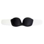 BYE-BRA - DIVA BRA ADHESIVE BRA BLACK CUP C