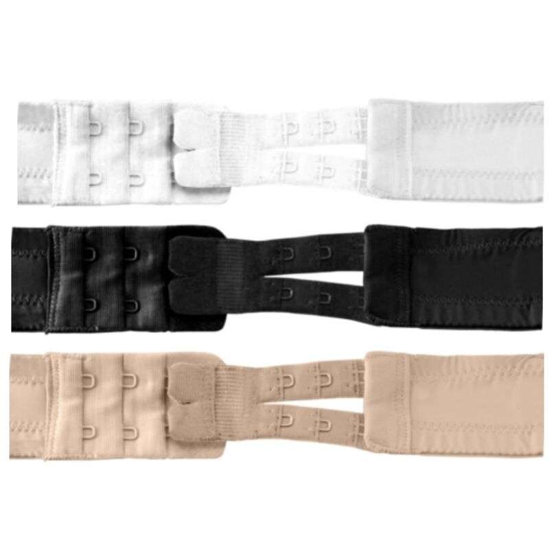 BYE-BRA - FLEXIBLE CONTOUR EXTENDERS 2 HOOKS 3 UNITS BYE-BRA - FLEXIBLE CONTOUR EXTENDERS 2 HOOKS 3 UNITS