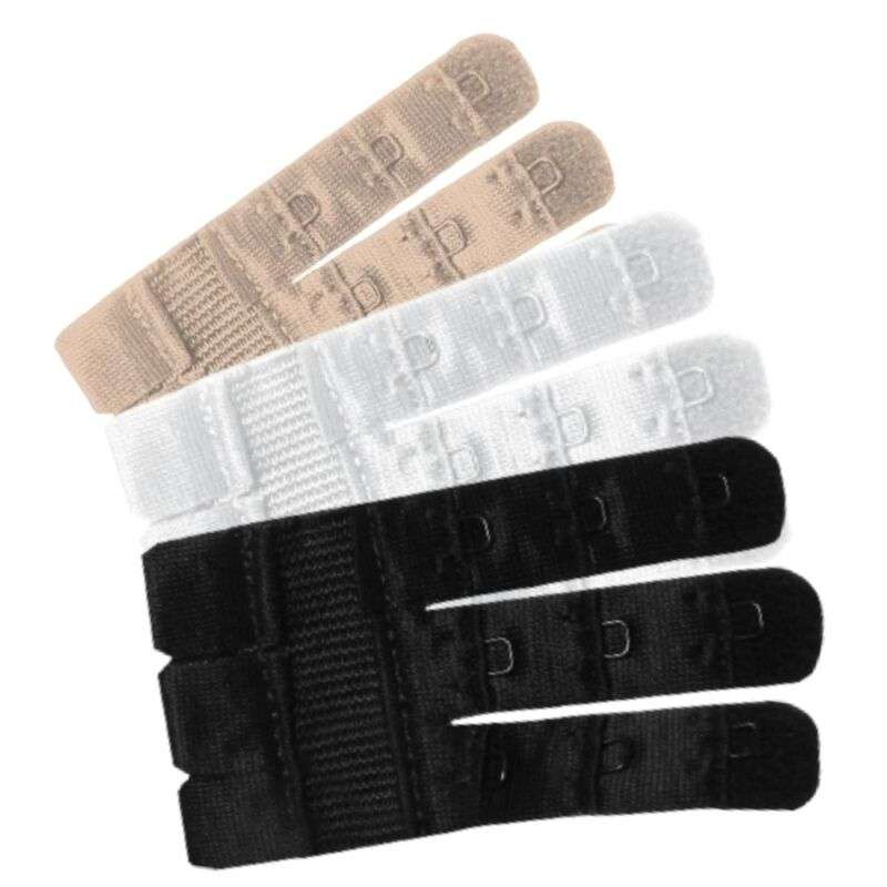 BYE-BRA - FLEXIBLE CONTOUR EXTENDERS 3 HOOKS 3 UNITS BYE-BRA - FLEXIBLE CONTOUR EXTENDERS 3 HOOKS 3 UNITS