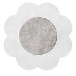 BYE-BRA - FLOWER NIPPLE CUPS PACK 3 UNITS SIZE XL