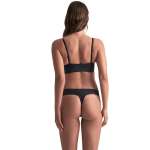 BYE-BRA - INVISIBLE THONG 2 PACK BEIGE & BLACK SIZE XL