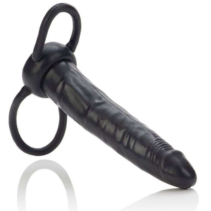 CALEXOTICS - ACCOMMODATOR DUAL PENETRATOR BLACK CALEXOTICS - ACCOMMODATOR DUAL PENETRATOR BLACK