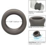 CALEXOTICS - ALPHA SCROTUM STRETCHING RING BLACK