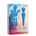 CALEXOTICS - COUTURE KIT VIBRATOR WAND 10 VIBRATIONS BLUE