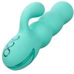 CALEXOTICS - DEL MAR DIVA VIBRATOR RABBIR AQUA GREEN BY CALIFORNIA DREAMING