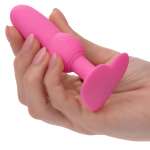 CALEXOTICS - FIRST TIME ANAL PLUG BEADED PROBE 10 VIBRATIONS PINK