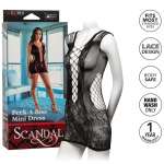 CALEXOTICS - PEEK-A-BOO MINI DRESS ONE SIZE