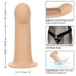 CALEXOTICS - PERFORMANCE MAXX EXTENSION WITH HARNESS LIGHT SKIN