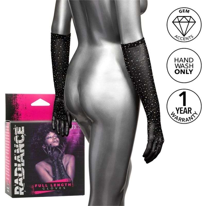 CALEXOTICS - RADIANCE FULL LENGTH GLOVES RHINE CALEXOTICS - RADIANCE FULL LENGTH GLOVES RHINE