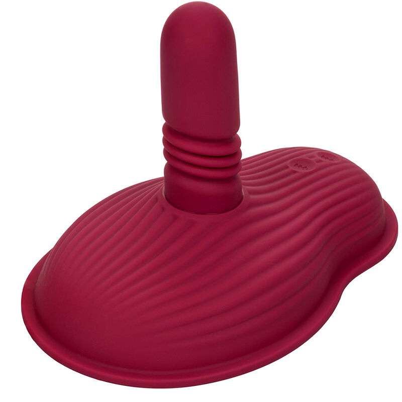 CALEXOTICS - RIDER MASSAGER DOUBLE MOTOR REMOTE CONTROL RED CALEXOTICS - RIDER MASSAGER DOUBLE MOTOR REMOTE CONTROL RED