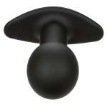 CALEXOTICS - ROCK BOTTOM ANAL PLUG 10 VIBRATIONS SILICONE BLACK