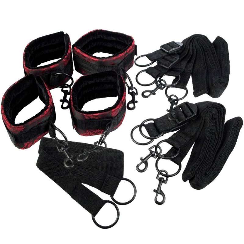 CALEXOTICS - SCANDAL BED TIES SET CALEXOTICS - SCANDAL BED TIES SET
