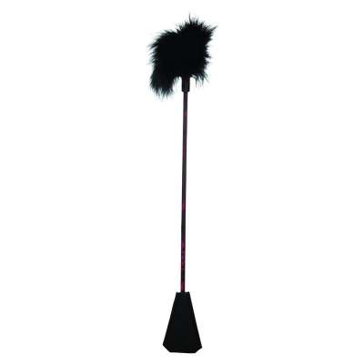CALEXOTICS - SCANDAL BLACK FEATHER WHIP