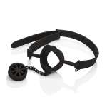 CALEXOTICS - SCANDAL GAG WITH BLACK SILICONE PLUG