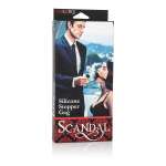 CALEXOTICS - SCANDAL GAG WITH BLACK SILICONE PLUG