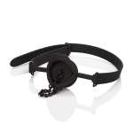 CALEXOTICS - SCANDAL GAG WITH BLACK SILICONE PLUG