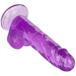 CALEXOTICS - SIZE QUEEN DILDO PURPLE 15.3 CM