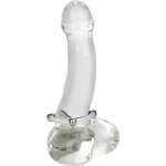CALEXOTICS - STEEL BEADED SILICONE RING L