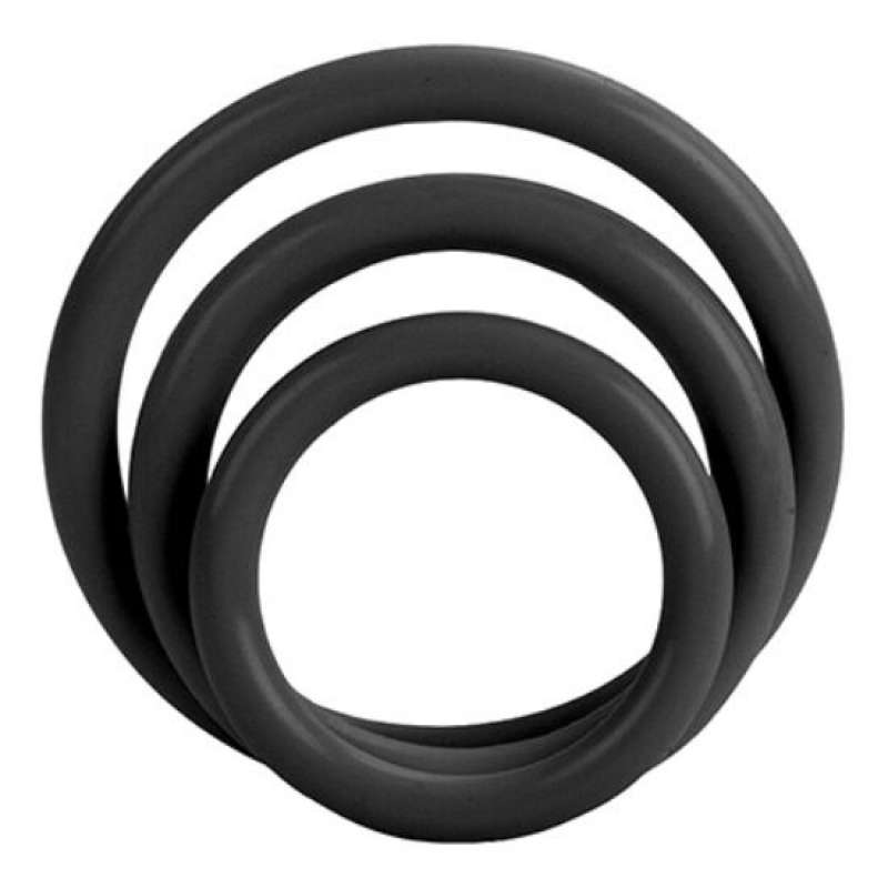CALEXOTICS - TRI-RINGS BLACK CALEXOTICS - TRI-RINGS BLACK