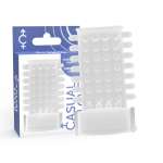 CASUAL LOVE - RING VIBRATING SLEEVE TRANSPARENT