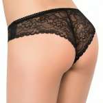 CHILIROSE - CR 3853 PANTIES BLACK S/M