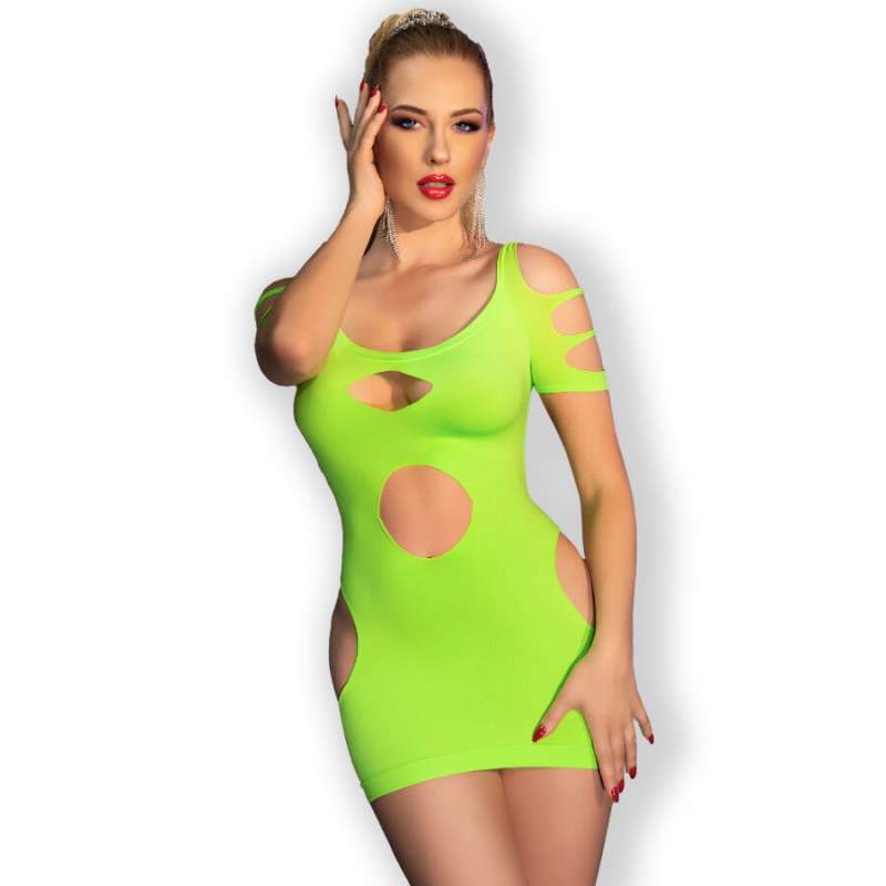 CHILIROSE - CR 4671 DRESS GREEN S/M CHILIROSE - CR 4671 DRESS GREEN S/M