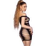 CHILIROSE - CR 4711 BLACK DRESS S/M