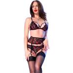 CHILIROSE - CR 4883 FOUR PIECE SET BLACK L