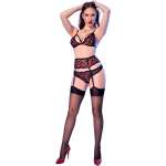 CHILIROSE - CR 4883 FOUR PIECE SET BLACK L