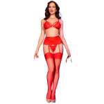 CHILIROSE - CR 4895 5 PIECE SET RED L