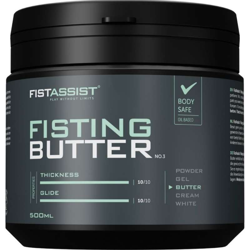 COBECO - FIST ASSIST BUTTER LUBRICANT OIL-BASED 500 ML COBECO - FIST ASSIST BUTTER LUBRICANT OIL-BASED 500 ML