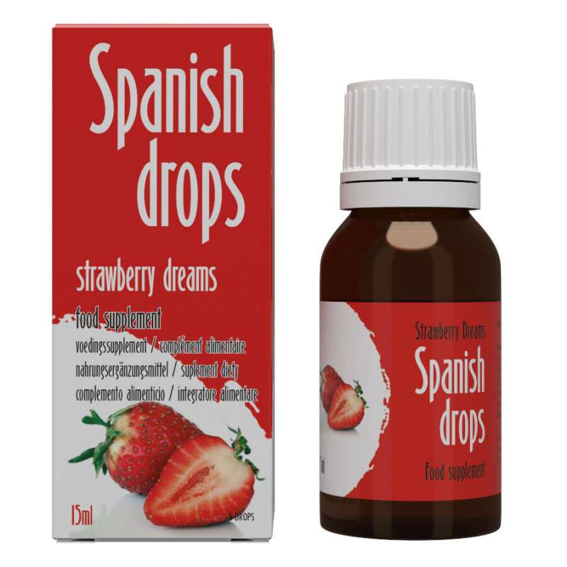 COBECO - SPANISH DROPS STRAWBERRY DREAMS 15 ML COBECO - SPANISH DROPS STRAWBERRY DREAMS 15 ML