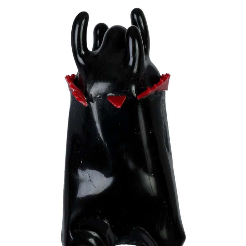 CONDOMERIE - HANDPAINTED NOVELTY CONDOMS BLACK TOWER XL