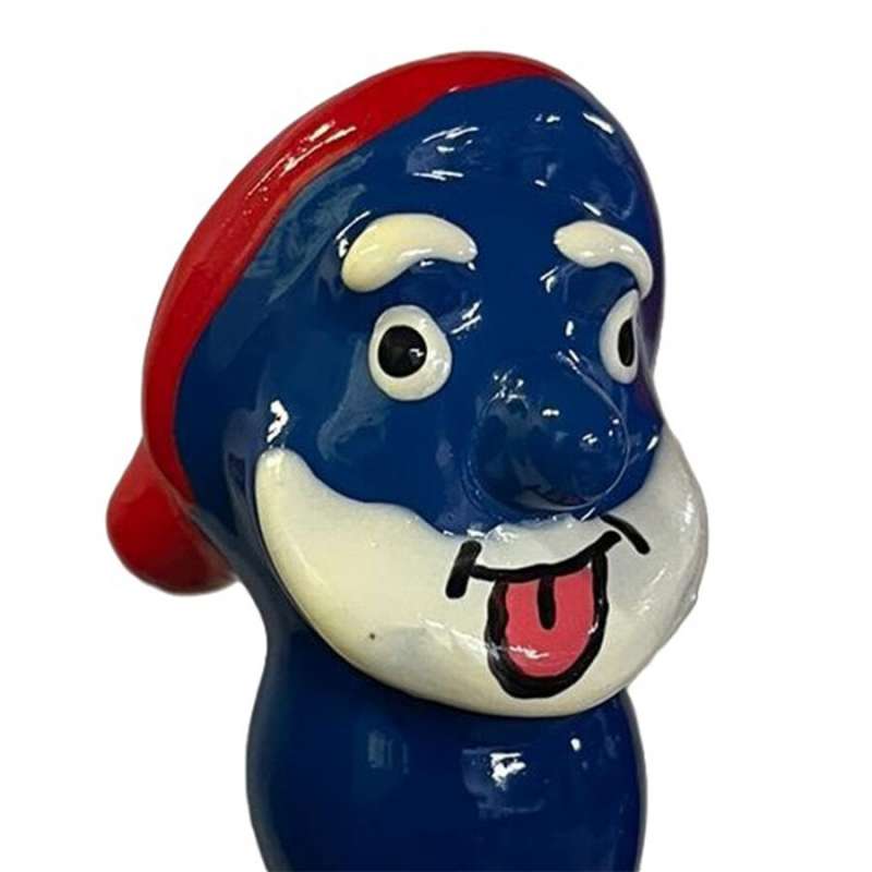 CONDOMERIE - HANDPAINTED NOVELTY CONDOMS BLUE GRANDPA CONDOMERIE - HANDPAINTED NOVELTY CONDOMS BLUE GRANDPA