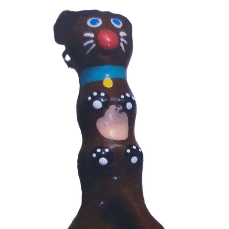 CONDOMERIE - HANDPAINTED NOVELTY CONDOMS BROWN DACHSHUND XL CONDOMERIE - HANDPAINTED NOVELTY CONDOMS BROWN DACHSHUND XL