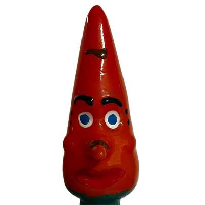 CONDOMERIE - HANDPAINTED NOVELTY CONDOMS CARROT XL