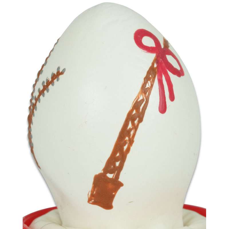 CONDOMERIE - HANDPAINTED NOVELTY CONDOMS EASTER EGG WHITE CONDOMERIE - HANDPAINTED NOVELTY CONDOMS EASTER EGG WHITE