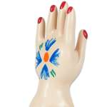 CONDOMERIE - HANDPAINTED NOVELTY CONDOMS HAND MODEL 1